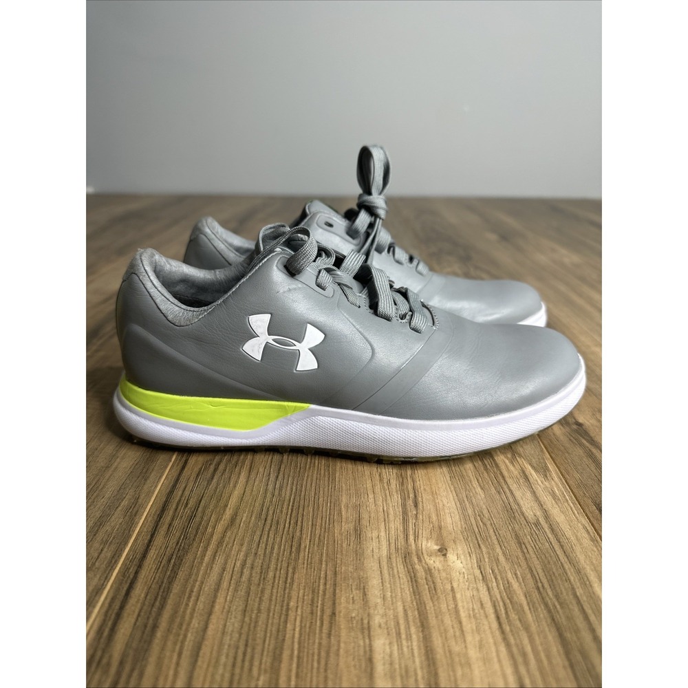 Under Armour Performance Spikeless 1297176 035 Golf Shoes Gray Womens Sz 6‎